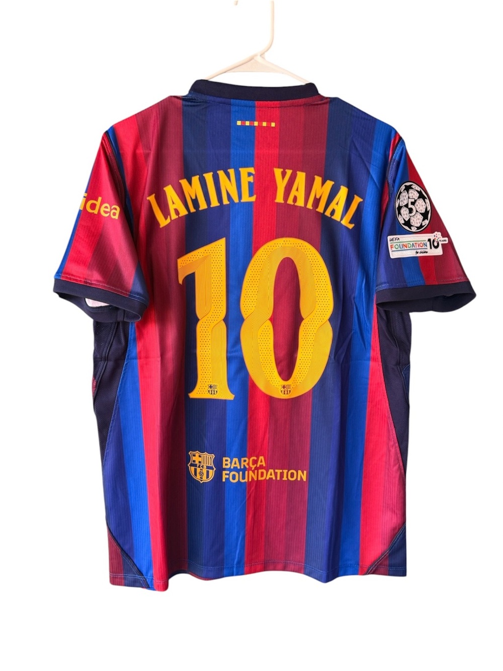Lamine Yamal Barcelona 2026/27 Jersey Men size